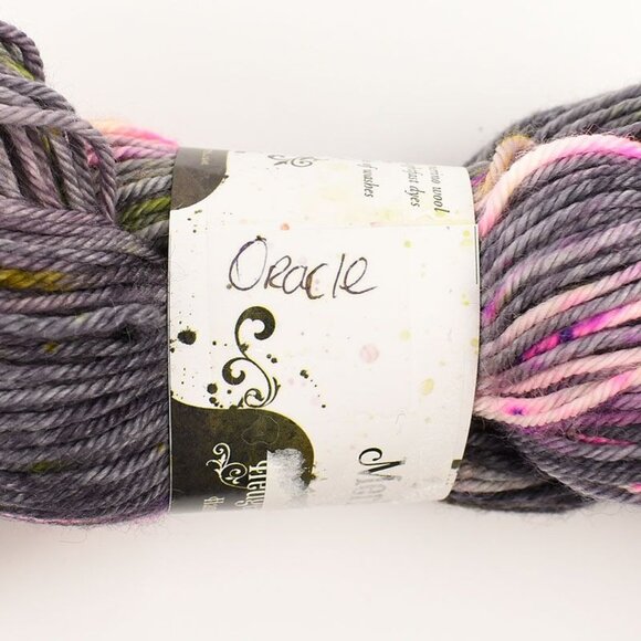 Hedgehog Fibres Merino DK Yarn Springy Twist Merino Wool Hand-Dyed Oracle - Picture 4 of 4